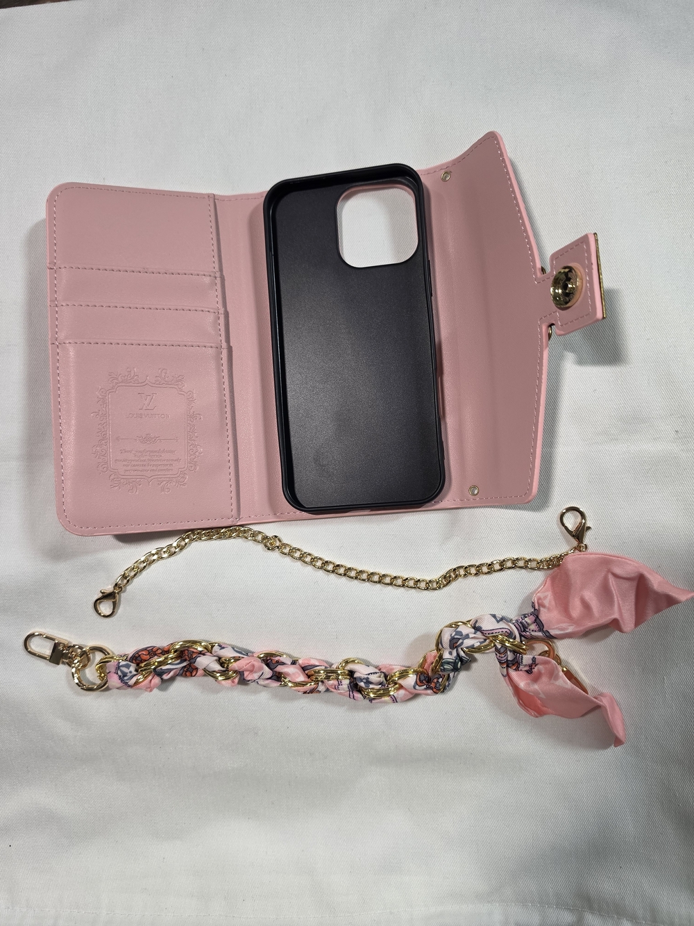 Pink Wallet Phone Case Iphone 16 Pro Max